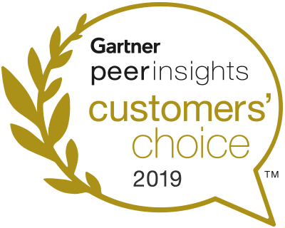 LogPoint Gartner Peer Insights Customers Choice Badge