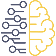 Apprentissage automatique Icône Machine Learning ML