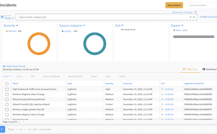 Accelerate detection and response