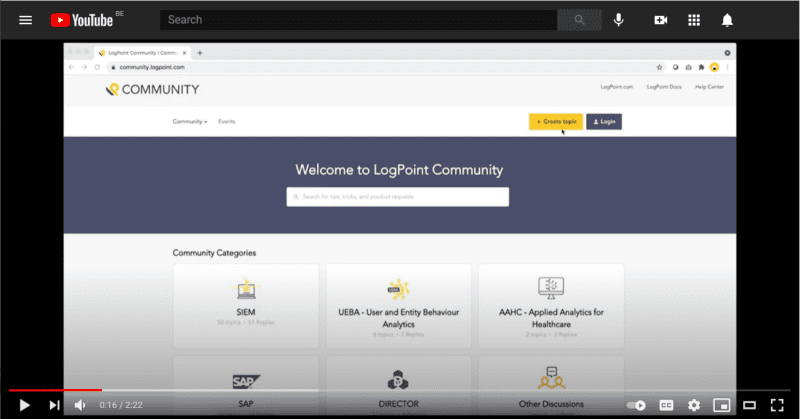 Logpoint Community