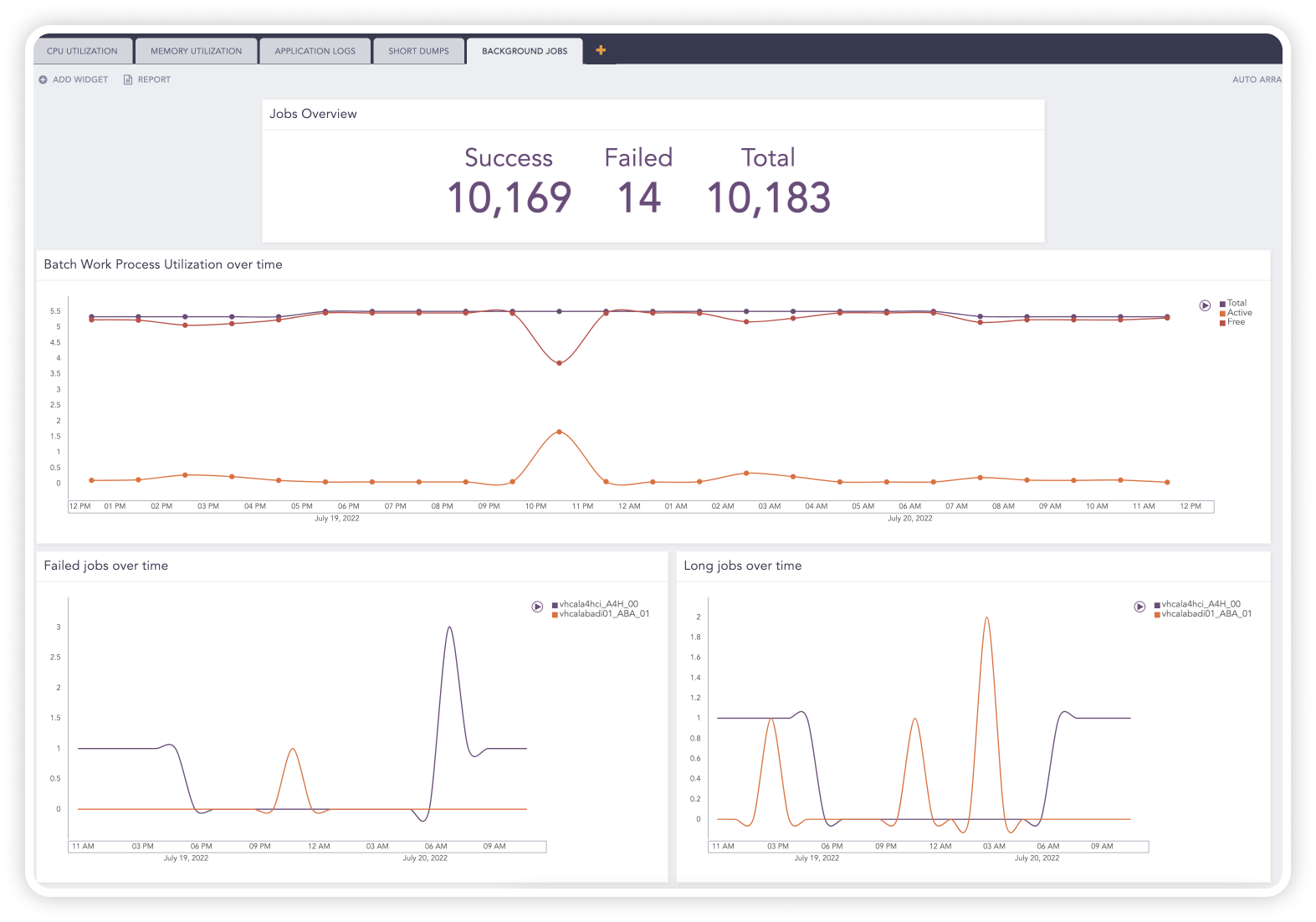 SAP Consolidate tools