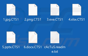 Fig: Encrypted Files (Source: pcrisk)